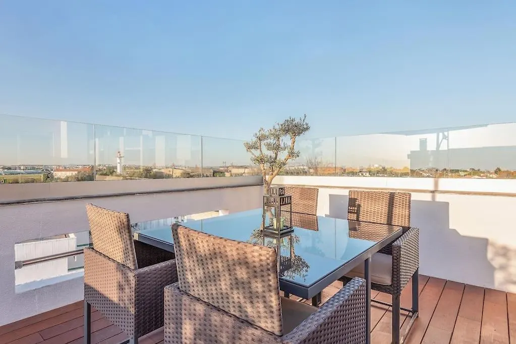 Apartament Sunny Private Rooftop Sauna & Hot Tub By Bentobox Lizbona